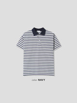 Cloud Cropped Striped Top