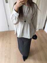 Porcelain blouse