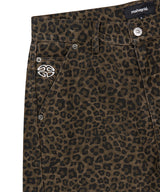 CURVED LEOPARD PANT