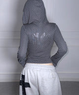 Seven Hooded Zip-Up (2colors)