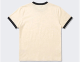エッセンシャルスタンダード半袖リンガーTシャツ 3GEAR クリーム