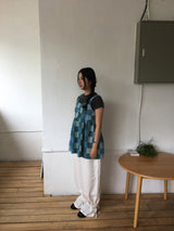 Lauv patchwork blouse (2color)