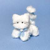 Myomyo cat keyring_white