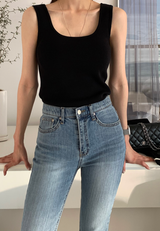 Cook Two-Way Knit Sleeveless / 4 colors