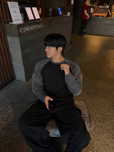 Slub raglan long sleeve