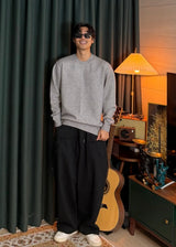 カッティングポケットストレートスウェットパンツ  3カラー