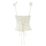 Rumi Lace Strap Corset Top