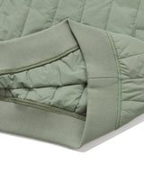 Authentic Logo Quilted Half-Zip Sweatshirt Light Khaki