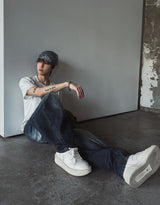 Zed Cat Balloon Denim Pants