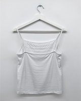 Roy Shirred Flutter Sleeveless (3color)