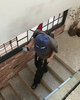 ソリッドバンドワイドパンツ