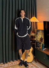 Side Pin-Tuck Shorts 2COLOR