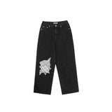3 TAP Morrie Lace Denim Pants (2color)