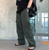 Kuiper Cargo Wide String Banding Pants