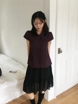 Lauryn Cancan Frill Ribbon Midi Skirt (2c)