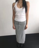 Eyelet halter sleeveless