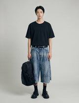 26SS★ Boy Crop U-Neck Short Sleeve T-Shirt
