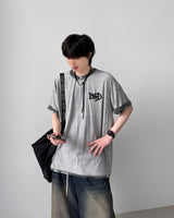 ホーンリバーシブル半袖Tシャツ