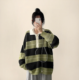 Tay Wapen Color Matching Kara Dangara Knit 