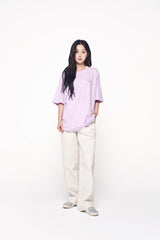 24FWベーシックロゴシーズン3ショートスリーブTシャツ ライトパープル