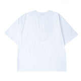 HUKE Logo Skate Short Sleeve Shirt (White)
