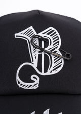 BBD Sketch Logo Trucker Mesh Cap (Black)