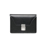 モディックバックル3レイヤーアコーディオンカードウォレット Black
