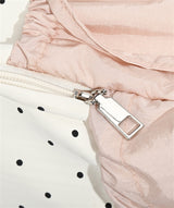 Ribbon Polka Dot Canvas Backpack – Cute College & Commuter Bag