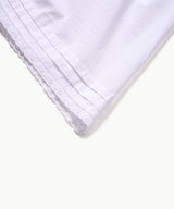 Shirring Sleeveless Dress - White