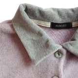 Fog Fleece Collar Tee (lavender)