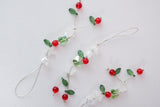 Cherry Star(strap keyring)