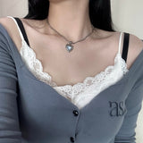 marine heart necklace
