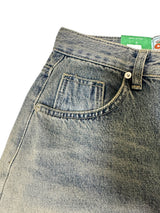 (UNISEX) WIDE OVERSIZED BALLOON LIGHT BLUE BOYFRIEND DENIM