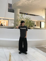 Grapher damage short-sleeved T-shirt 3C