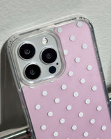 DOT JELLY Gel Hard Slim Phone Case - Pink
