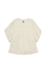 (24218WTLLN) ULLALA PAJAMAS Le Mans Long Sleeve Two-Piece Cream (30'S) Free Size