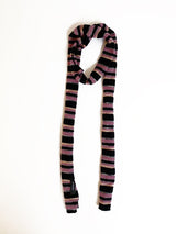 Vintage Stripe Knit Muffler