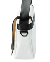 25FW WAPPEN POINT TARPULIN SQUARE BAG WHITE
