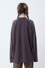 Future raglan stripe over long sleeve