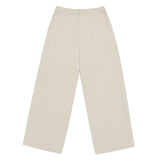 24FW BIO WASHING SEMI WIDE PIN TUCK CHINO PANTS BEIGE