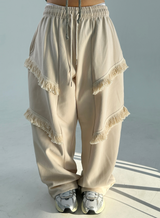 WESTERN COWBOY FRINGE PANTS🤎 - 3 COLORS