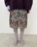 Two-color Knee Socks