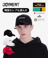 ジョイメントCOTTON FONT-02 ロゴ キャップ [3カラー]