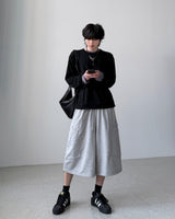 クロップ レイヤード ロングスリーブ