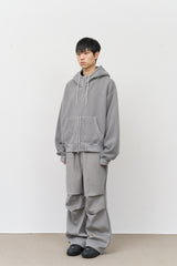 Fork Highneck Zip Hoodie