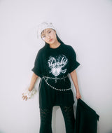 コラボレーション オーバーサイズTシャツ- BLACK | 浜野はるき × VENHIT