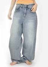 (UNISEX)carpenter denim pants