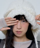 BUNNY TROOPER BEANIE (IVORY)_F24ZE914