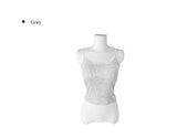 Keto Lace Ribbon Ribbed Sleeveless