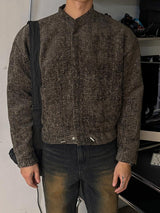 ASCLO Crop Tweed Cardigan (3color)